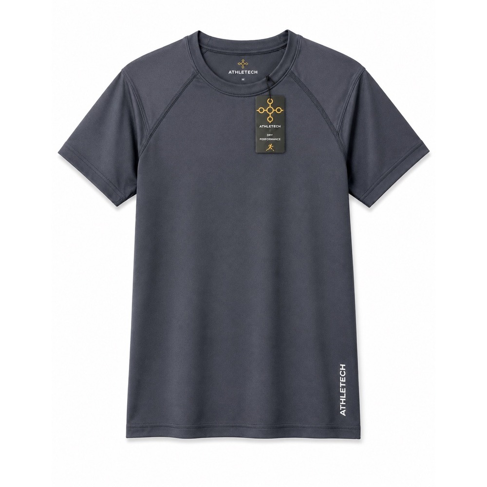 Tommie Copper Shoulder Centric Support Shirt Kids L Dark Navy Compression NEW